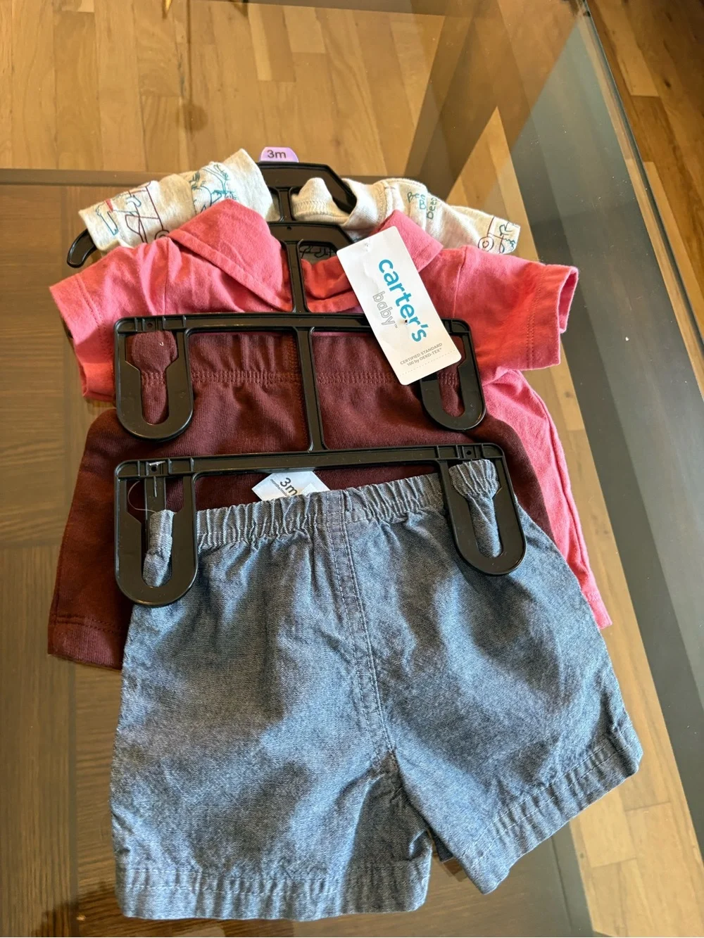 Carter's Baby Boys 3 Months  2  4-Piece  Shorts Set